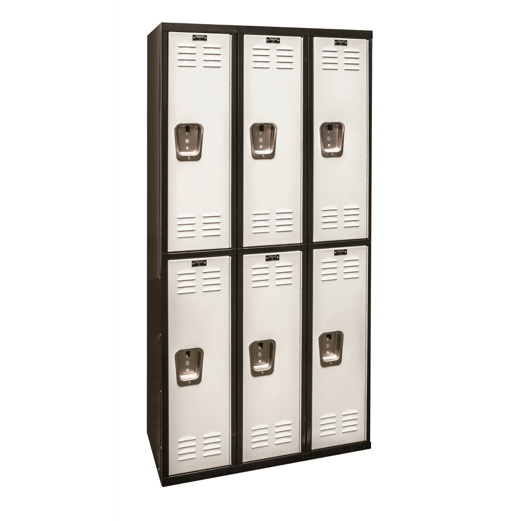 Hallowell Black Tie Steel Locker — 2 Tier, 3 Wide U3282-1MP YourLockerStore